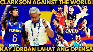 CLARKSON PANGUNAHING KAMADOR NG GILAS! SALO LAHAT NG OPENSA! SULIT ANG PASAHOD KAY JC!