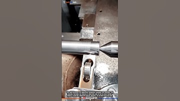 Innovation Technology Machining: Automated Finishing Lathe, Smooth & High Precision. #tech