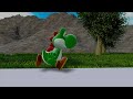 Yoshi running test (animation)