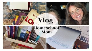Homeschool Mom Vlog||getting Things Ready For The New School Year + Life Updates + More 🙌🏻✔️