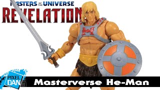 MOTU Revelation He-Man Masterverse Action Figure Review | Masters of the Universe