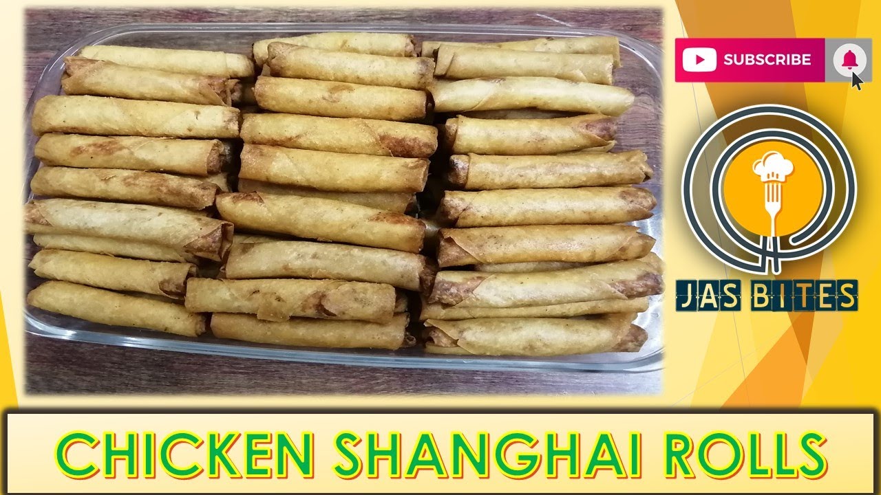 Chicken Shanghai Rool Rice Chicken Shanghai Rolls | Vlog 38 - YouTube