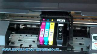elf havik criticus Installing HP 364XL & HP 920XL Cartridges Without Chip - YouTube