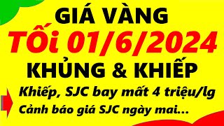 Giá vàng hôm nay ngày 01/6/2024 - giá vàng 9999, vàng sjc, vàng nhẫn 9999,...