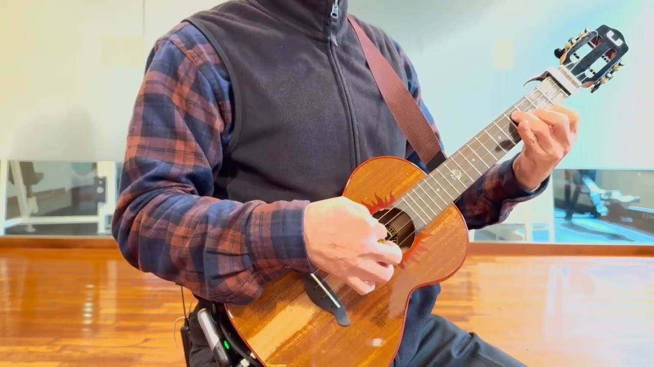 EP118 把悲傷留給自己 C key Capo 1  4/4 Slow Soul 烏克麗麗彈唱 By Ray 115-2-16 除夕夜