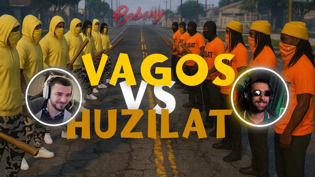 FIGHT  VAGOS VS HUZILAT RP MAROC