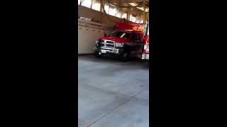 Engine 86 close up + Rescue 86 responding