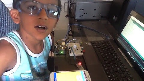 LED Voice Control with Smartphone - Arduino - Demo
