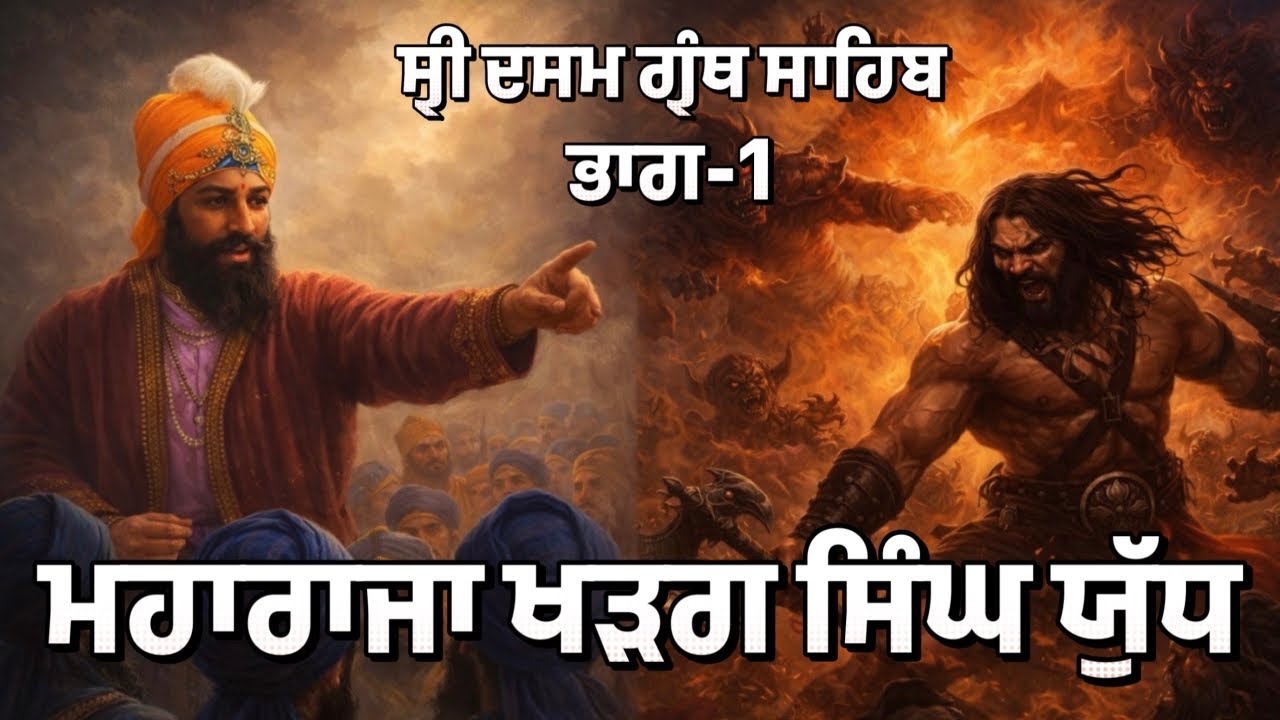 ਸ੍ਰੀ ਦਸਮ ਗ੍ਰੰਥ ਸਾਹਿਬ | ਰਾਜਾ ਖੜਗ ਸਿੰਘ ਦਾ ਸ੍ਰੀ ਕ੍ਰਿਸ਼ਨ ਜੀ ਦੀ ਸੈਨਾ ਨਾਲ ਯੁੱਧ | Katha Giani Sher Singh Ji