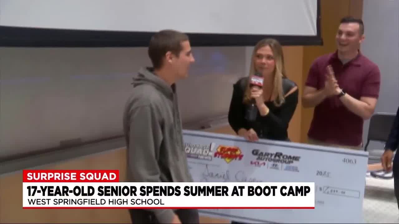 17-year-old high school senior spends summer at boot camp
