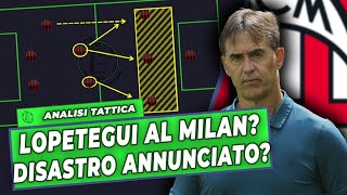 LOPETEGUI AT MILAN IS GOING TO BE A DISASTER ? || Tactical Analysis