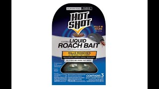 Hot Shot HG96591 Ultra Liquid Roach Bait, 3Count