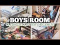 BOYS KIDS ROOM CLEAN WITH ME | LET’S CLEAN TOGETHER AND REMOVE THE MESS