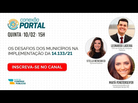 Conexão Portal: Os desafios dos Municípios na Implementação da 14.133/21