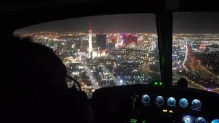 Helicopter ride over Vegas.