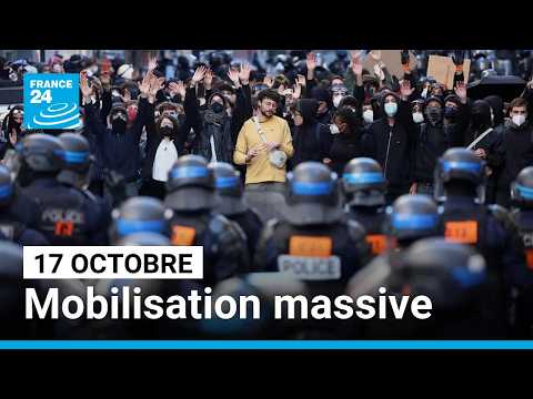 Journée de mobilisation massive des jeunes et gilets jaunes en France • FRANCE 24