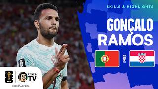O GOL QUE SALVOU UM PAÍS! TODOS OS LANCES DE GONÇALO RAMOS EM PORTUGAL X CROÁCIA | COPA DO MUNDO
