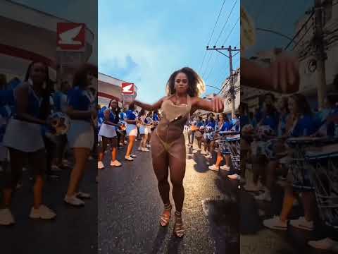 Bianca Monteiro 💙 Rainha da Azul e Branca de Madureira, a Portela!