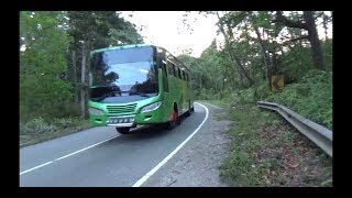 Hunting: bus kaltim di tikungan Bukit Soeharto Samarinda