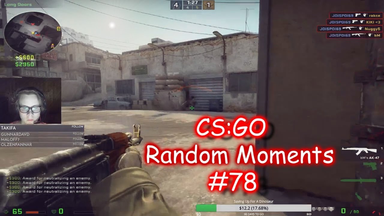 CSGO - 2X 5 HEADSHOTS ACES! | CS:GO Random Moments #78