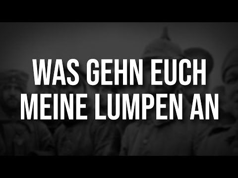 Was geh'n euch meine Lumpen an • Sad German Song [+GER & ENG Lyrics]