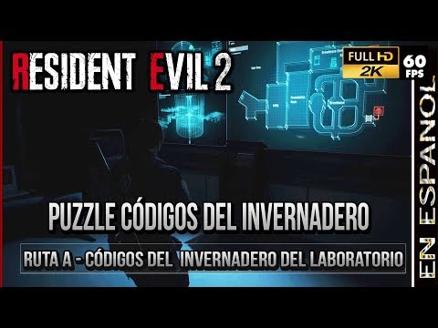 Vídeo: Resident Evil 2 - Invernadero Explorado, Dónde Encontrar Ubicaciones De Códigos De Sala De Control De Invernadero