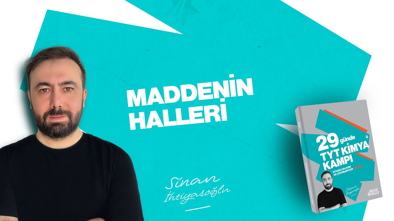29- Maddenin Halleri | 12.Gün | 4.Ünite | 29 Günde TYT Kimya Kampı | TYT 2026