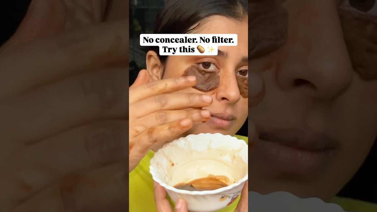 No Concealer. No filter. try this🥔
