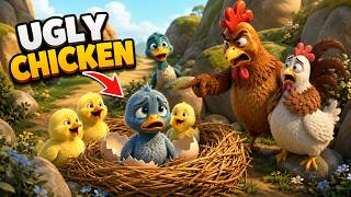 Ugly Chicken Cartoon   Funny Cartoon