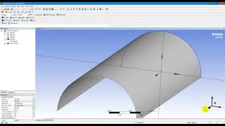 Analysis of Shell using ANSYS static structure