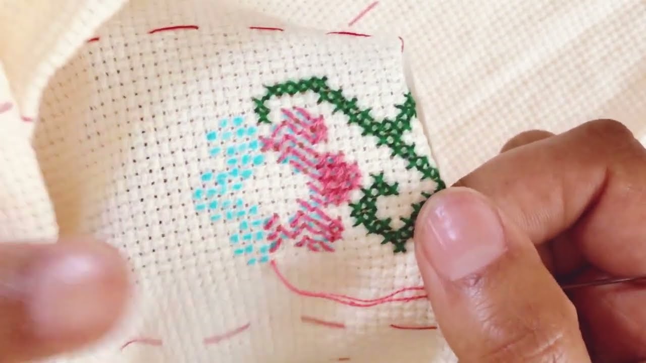 Bordado de flores, iconografía tradicional