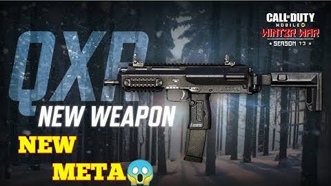 THE NEW SMG "QXR" IS THE NEW META IN SEASON 13|BEST GUNSMITH LOADOUT|NUKE GAMEPLAY|COD MOBILE