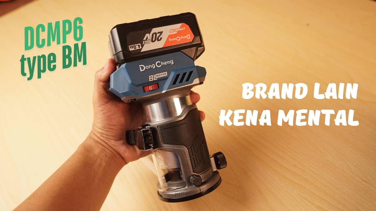 Murah dan Bagus ‼️ DongCheng Brushless Cordless Trimmer DCMP6 BM - YouTube