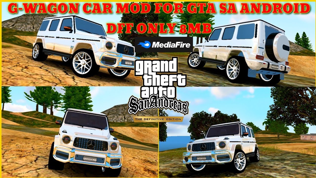 GWAGON Car Mod For Gta Sa Android DFF ONLY 8MB