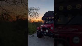 Beach Camping #shorts #longisland #iKamper #jeep