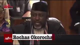 ROCHAS OKOROCHA SPEAKS OUT AT THE NEC MEETING.