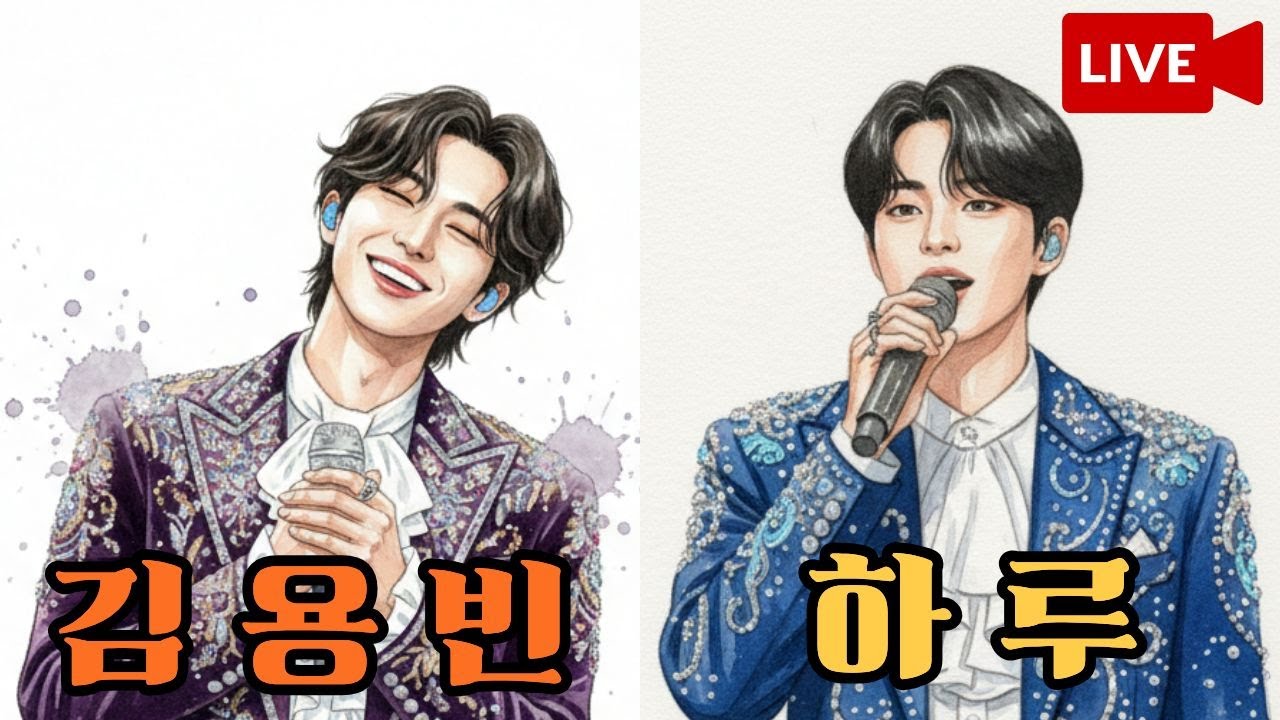 🔴[LIVE] 김용빈, 하루 라이브 메들리 - 사랑빈 놀러오세요~!