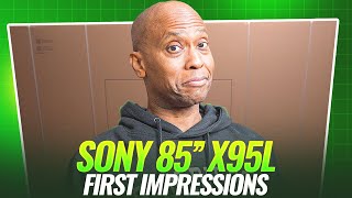 Sony X95L XR Mini-LED TV Unboxing (Part 1 of 3)