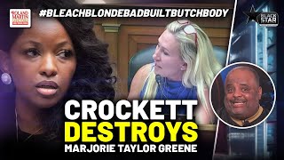 "Bleach Blonde, Bad Built Butch Body: Jasmine Crockett ROASTS MTG | Roland Martin