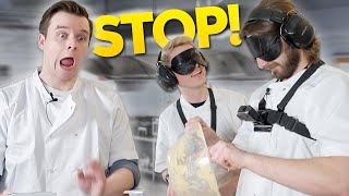 Baking A Cake But We're BLINDFOLDED!