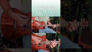 Smaller Acts Zach Bryan Guitar Tutorial (Verse) // Smaller Acts Guitar Lesson #shorts