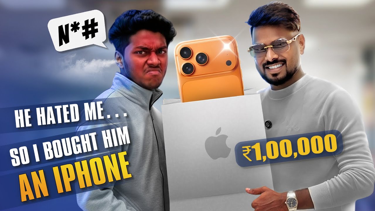 ನನ್ನ hater ಗೆ 1 ಲಕ್ಷದ ಐಫೋನ್ gift ಕೊಟ್ಟೆ ಗುರು