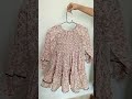 Diy shirred dress 🌟|| Easy sewing tips #elasticsleeves #maxi #dress