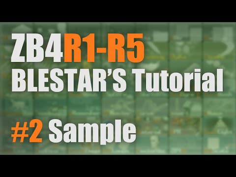 BLESTAR ZBrush ベーシック サンプル動画02 - YouTube