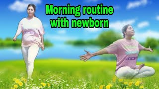 My Morning Routine After Baby Birth | HINDI | Debina Decodes |