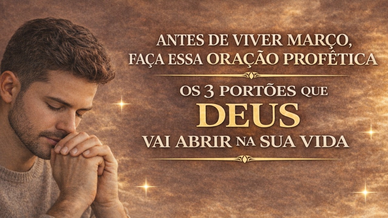 DEUS Vai te Abençoar Neste Mês de MARÇO | ORAÇÃO DO DIA - 3 DE MARÇO.