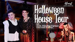 Diplomatic Homes: Decorating for Halloween with US Ambassador MaryKay Carlson! | Almost Diplomatic