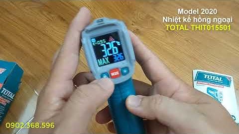 Model 2020 I Nhiệt kế hồng ngoại TOTAL THIT015501