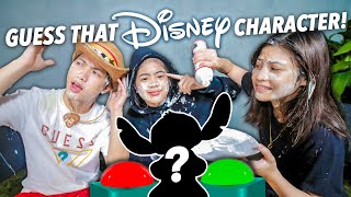 MESSY Guess That DISNEY Character CHALLENGE!! | Ranz and Niana