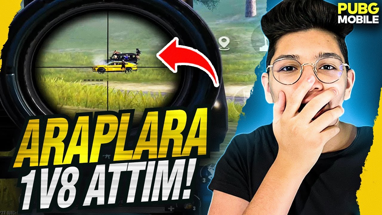 ARAPLARA 1VS8 ATTIM! | PUBG MOBİLE